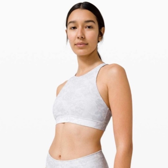 Lululemon Athletica Light Gray Sports Bra - Picture 3 of 4